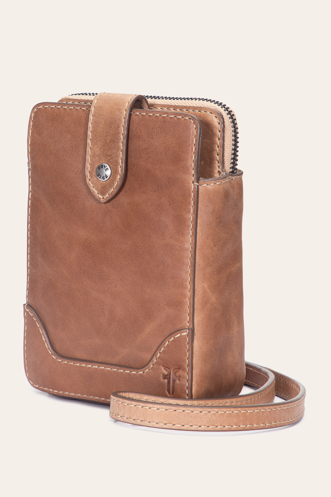 Frye Melissa Beige Phone Crossbody / Beige