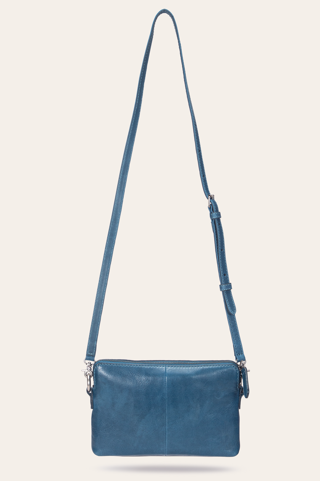 Frye Melissa Steel Crossbody Wristlet / Steel