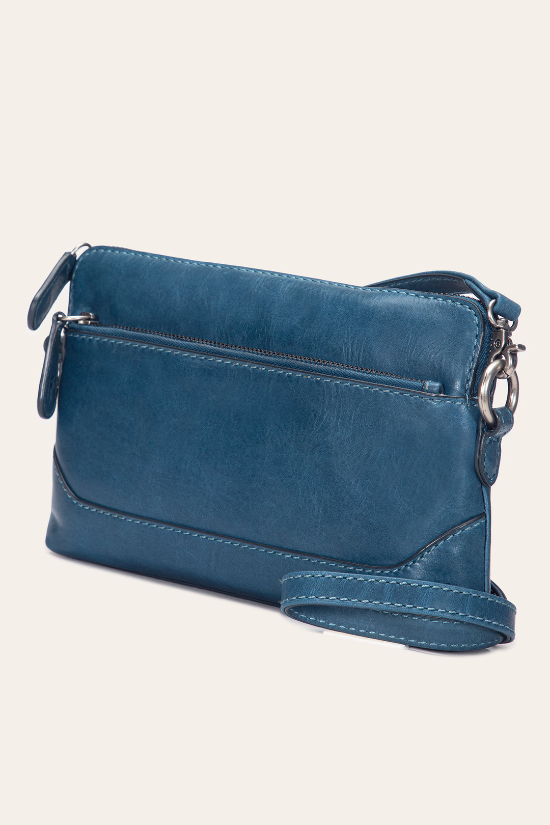 Frye Melissa Steel Crossbody Wristlet / Steel