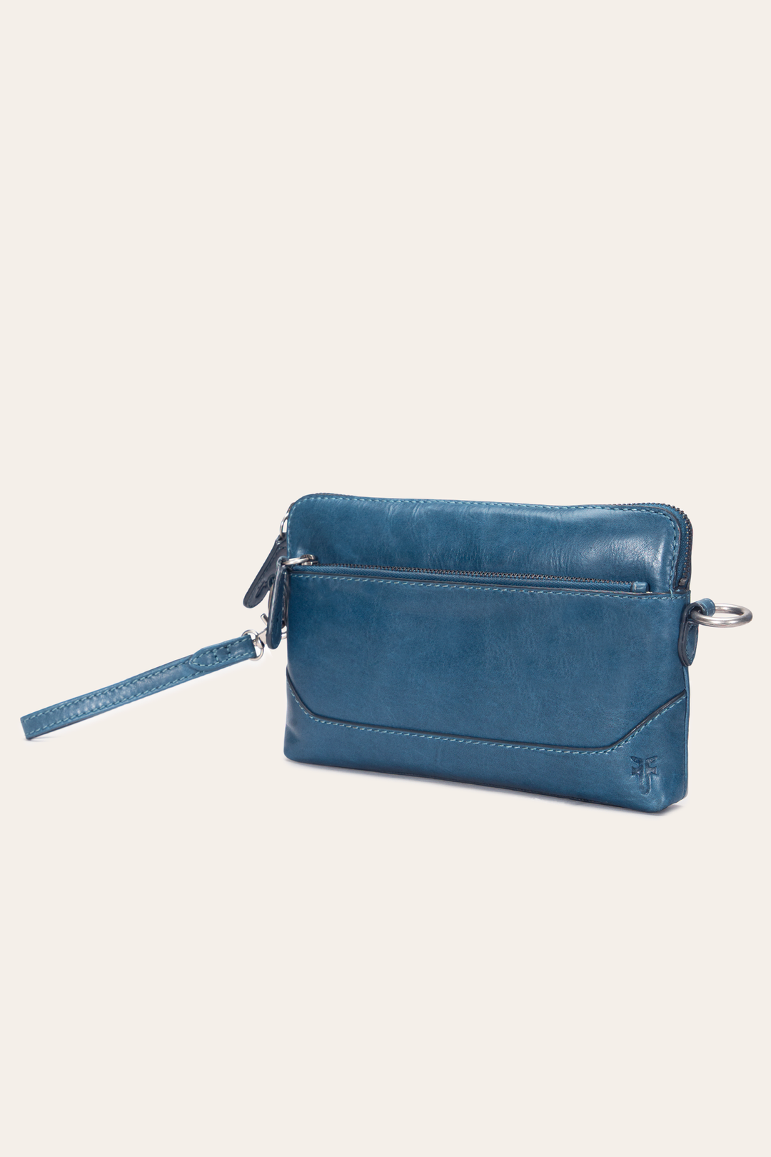 Frye Melissa Steel Crossbody Wristlet / Steel