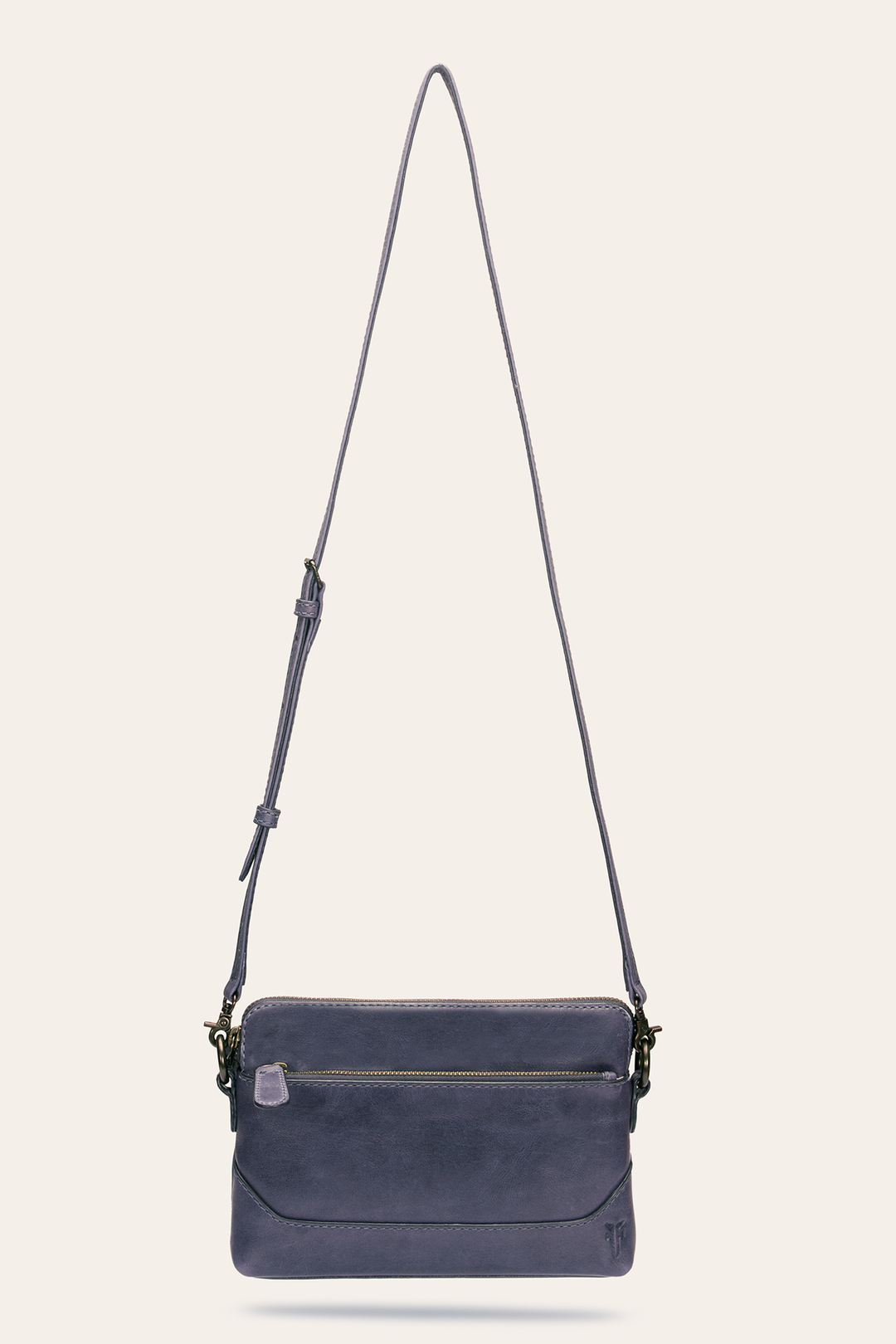 Frye Melissa Eggplant Crossbody Wristlet / Eggplant