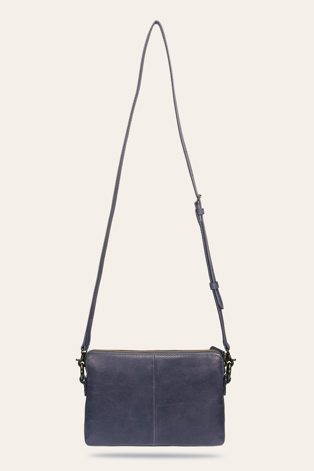 Frye Melissa Eggplant Crossbody Wristlet / Eggplant