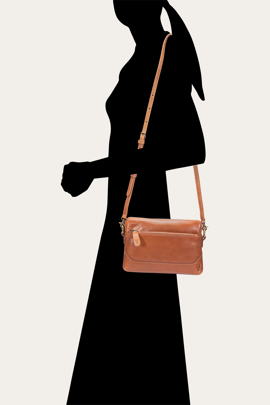 Frye Melissa Burnt Terracotta Crossbody Wristlet / Burnt Terracotta