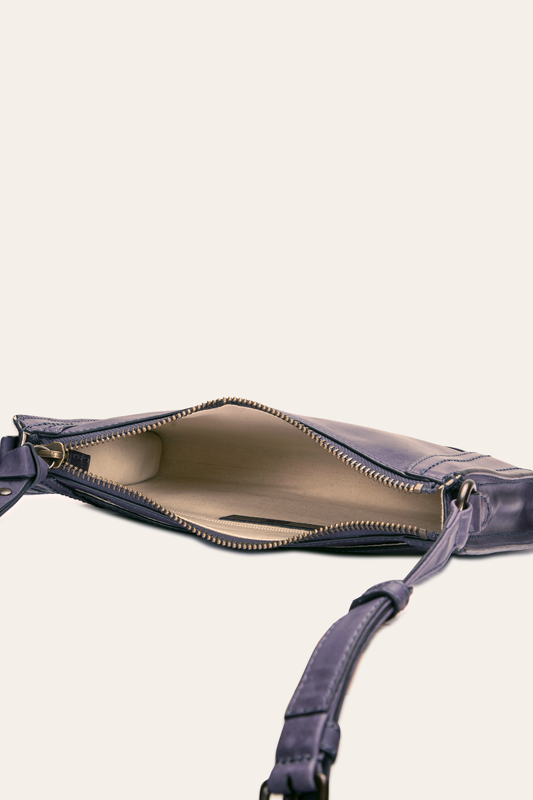 Frye Melissa Eggplant Zip Crossbody / Eggplant