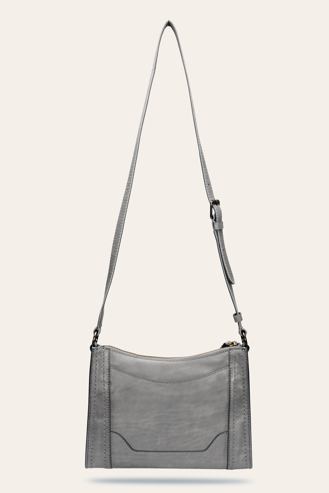 Frye Melissa Zip Crossbody in Shadow / Shadow