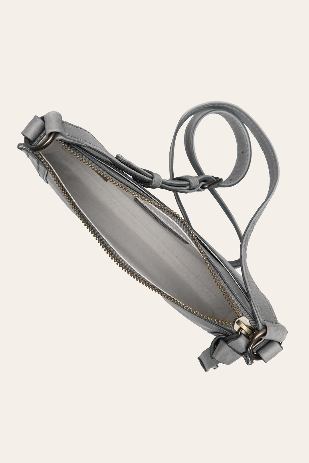 Frye Melissa Zip Crossbody in Shadow / Shadow