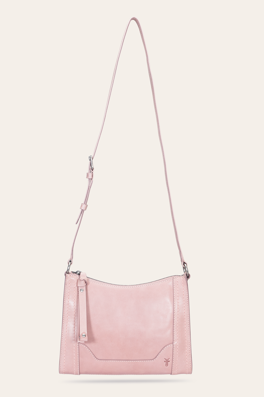 Frye Melissa Zip Crossbody in Woodrose / Woodrose