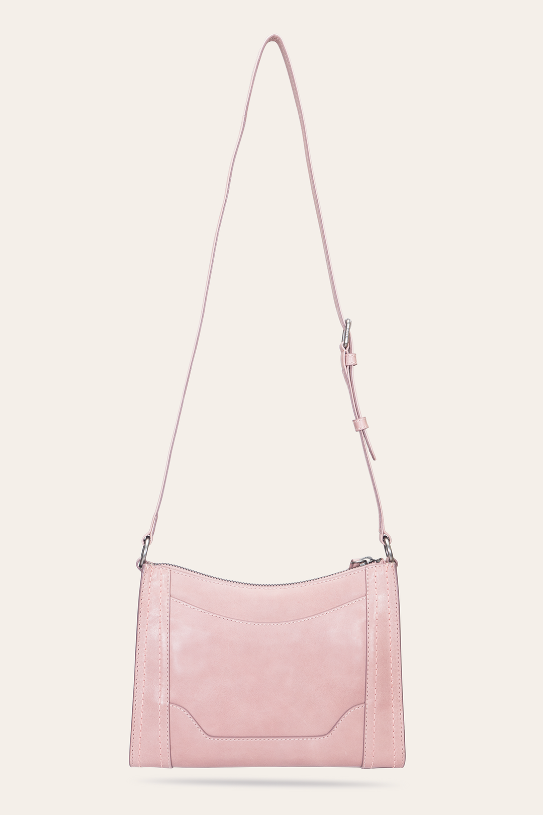 Frye Melissa Zip Crossbody in Woodrose / Woodrose