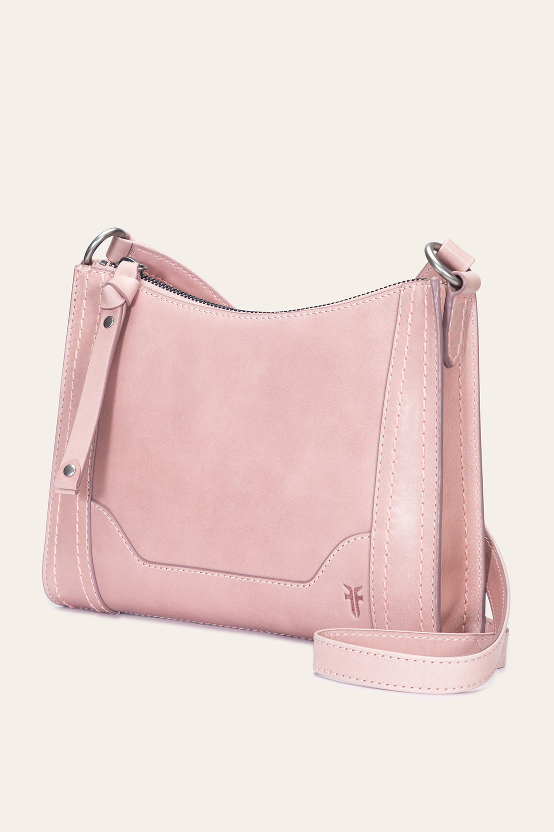 Frye Melissa Zip Crossbody in Woodrose / Woodrose