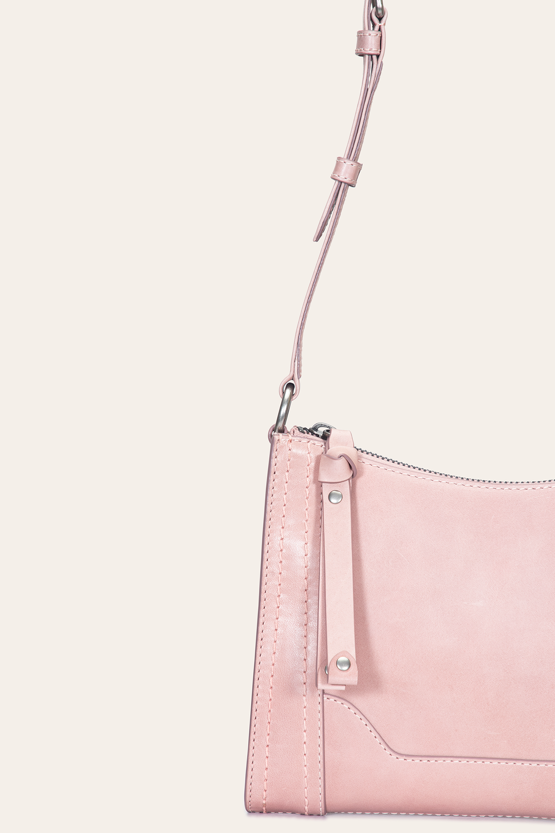 Frye Melissa Zip Crossbody in Woodrose / Woodrose