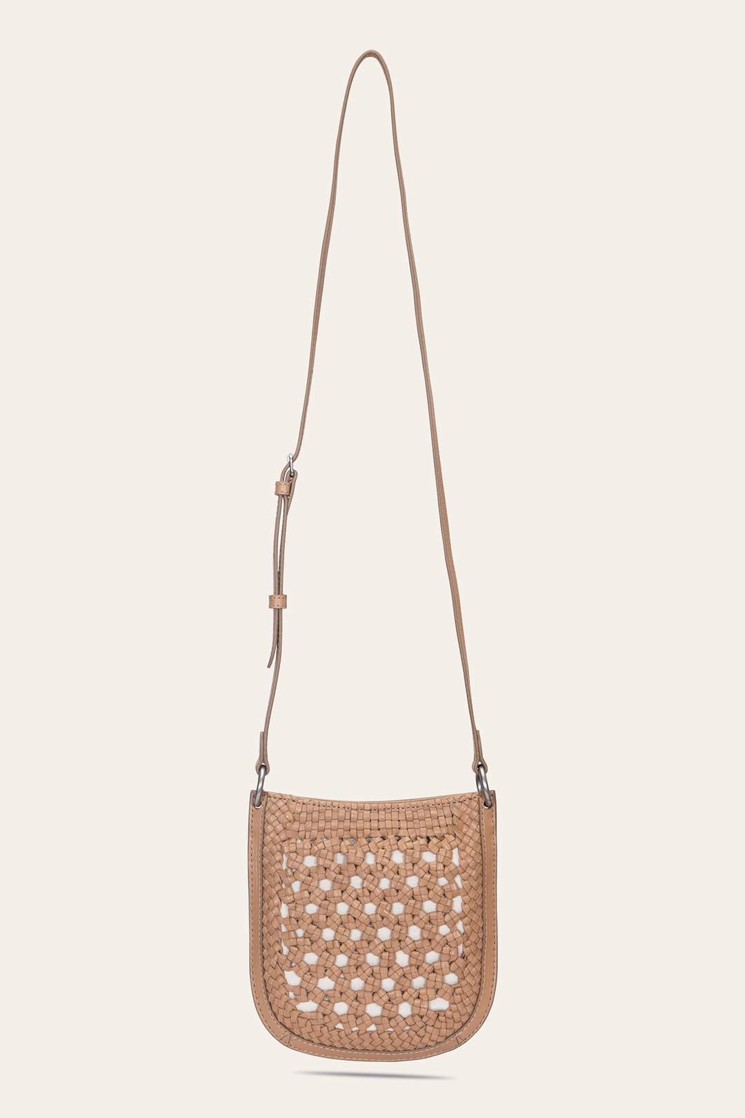 Frye Women's Ella Mini Crossbody Bag in Beige / Beige
