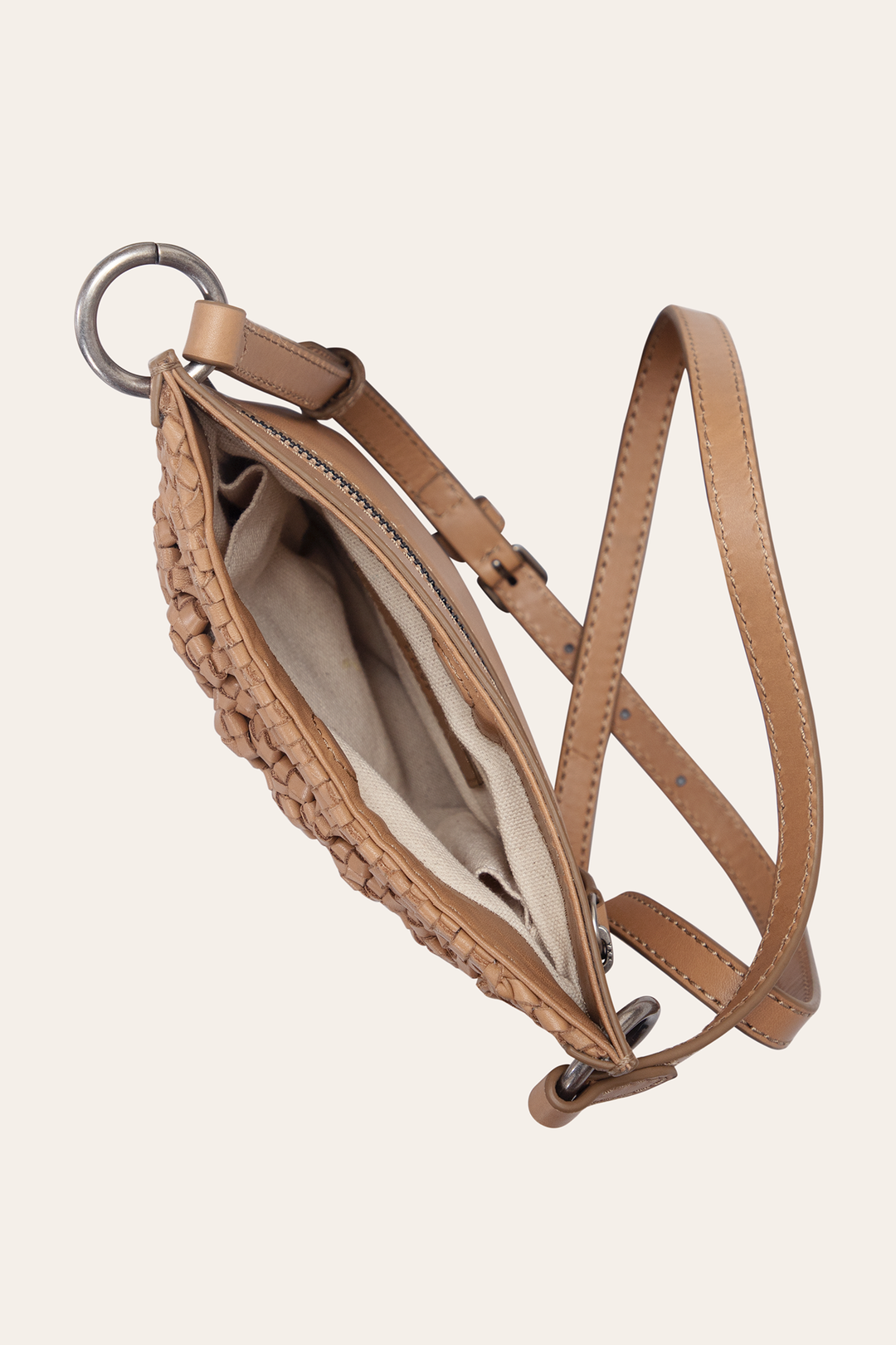 Frye Women's Ella Mini Crossbody Bag in Beige / Beige