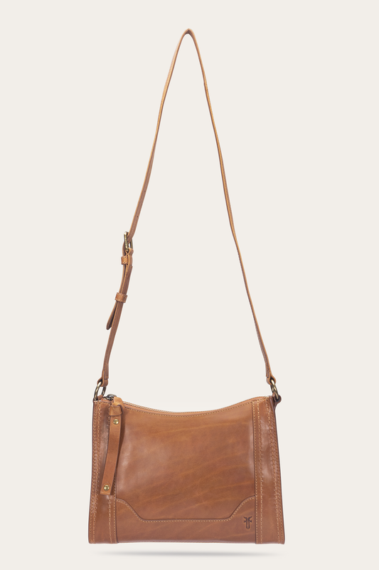 Frye Melissa Zip Crossbody in Burnt Terracotta / Burnt Terracotta