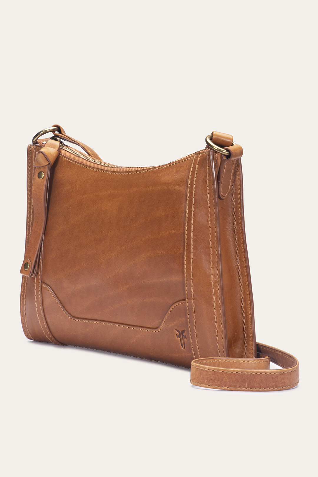 Frye Melissa Zip Crossbody in Burnt Terracotta / Burnt Terracotta