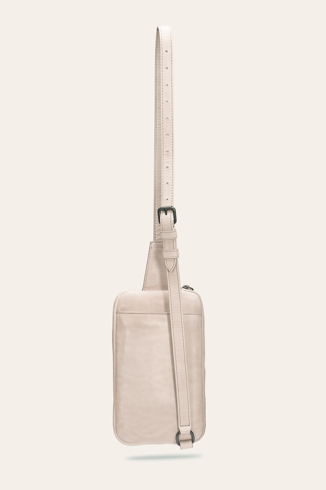 Frye Melissa Zip Sling in Nude / Nude