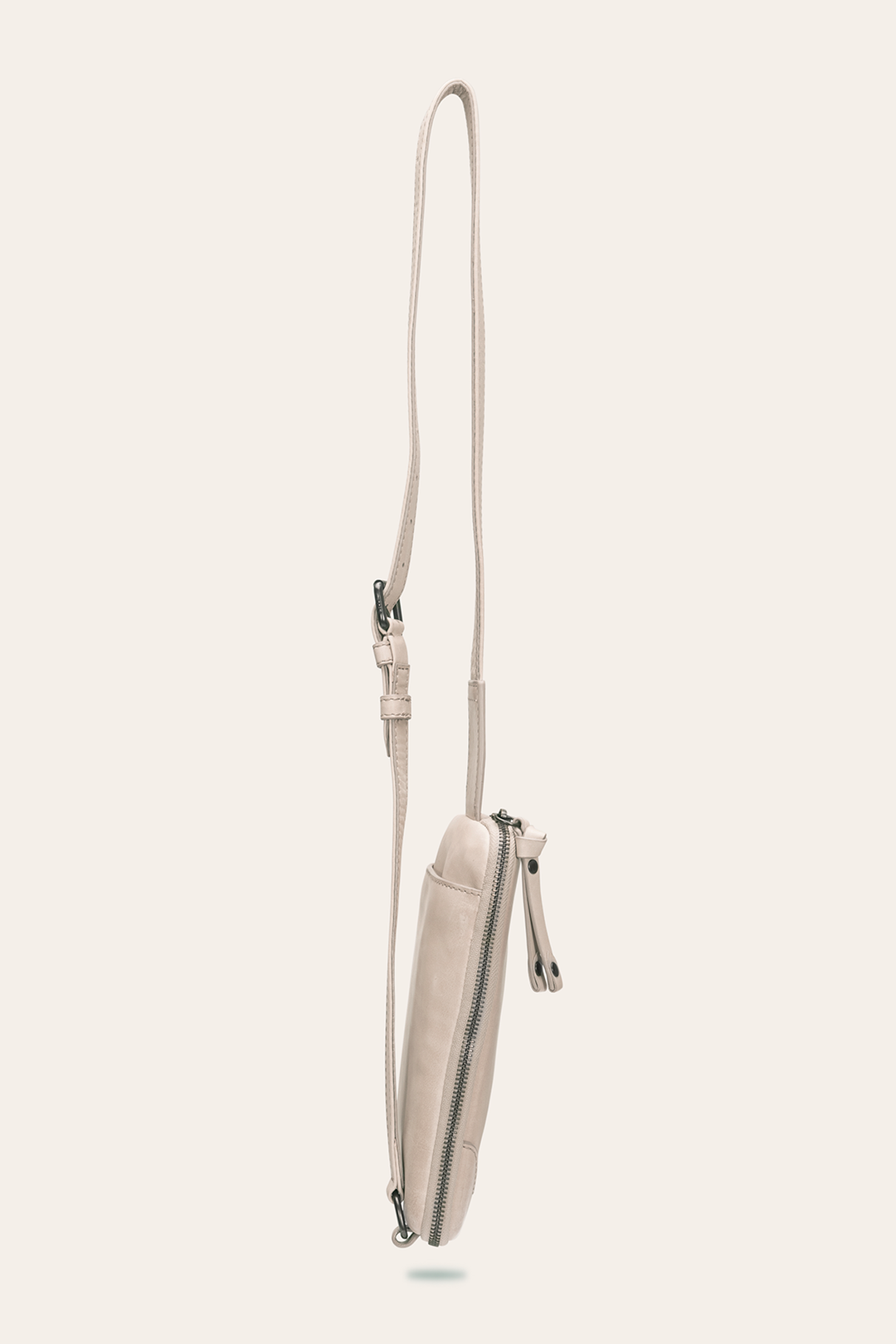 Frye Melissa Zip Sling in Nude / Nude