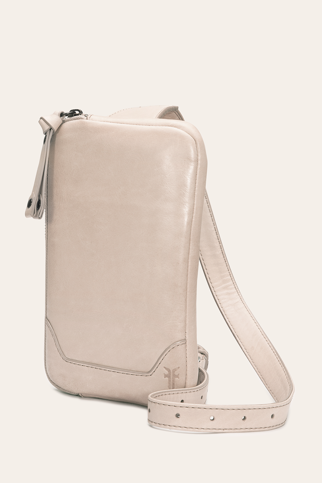 Frye Melissa Zip Sling in Nude / Nude