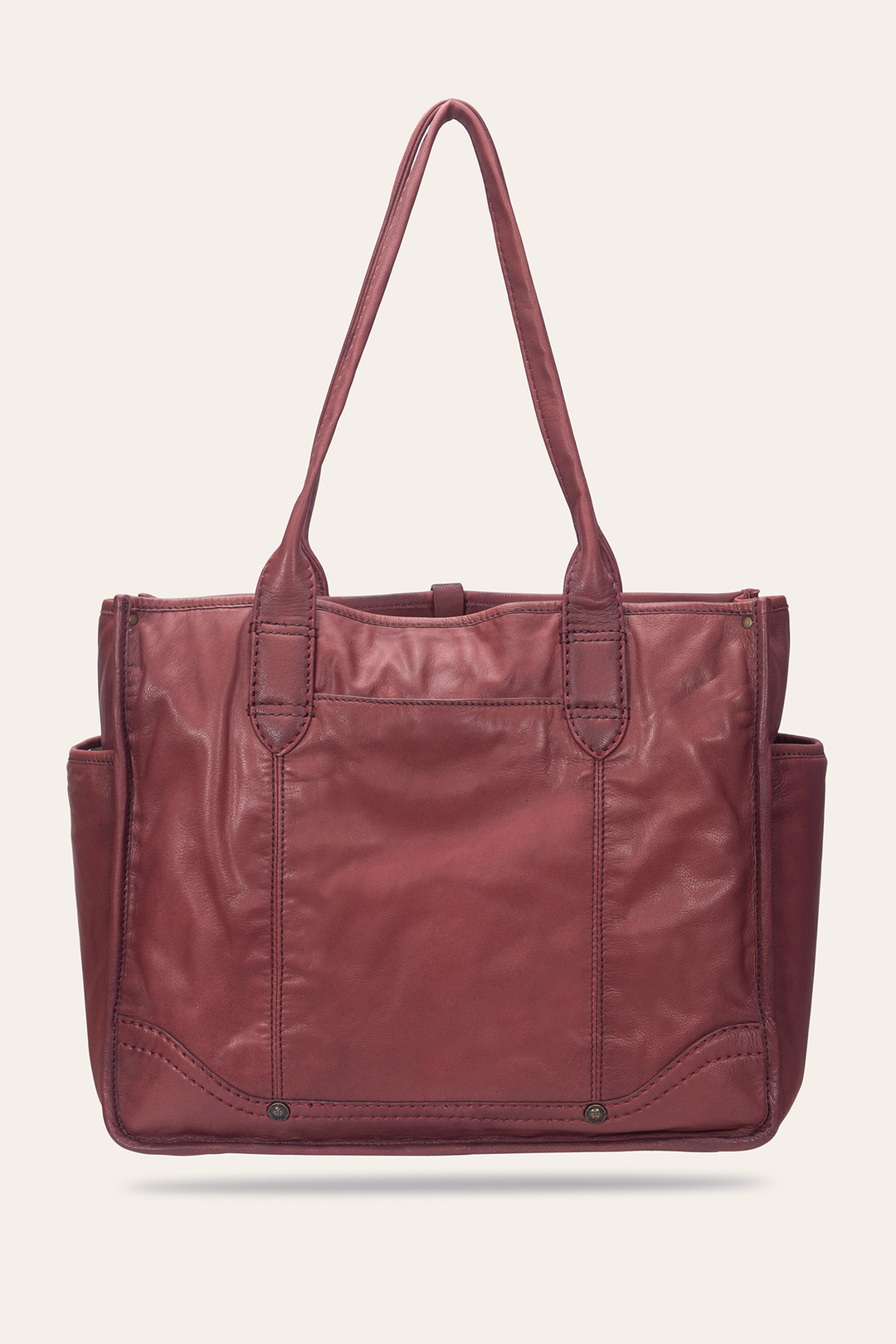 Frye Campus Burgundy Tote / Burgundy
