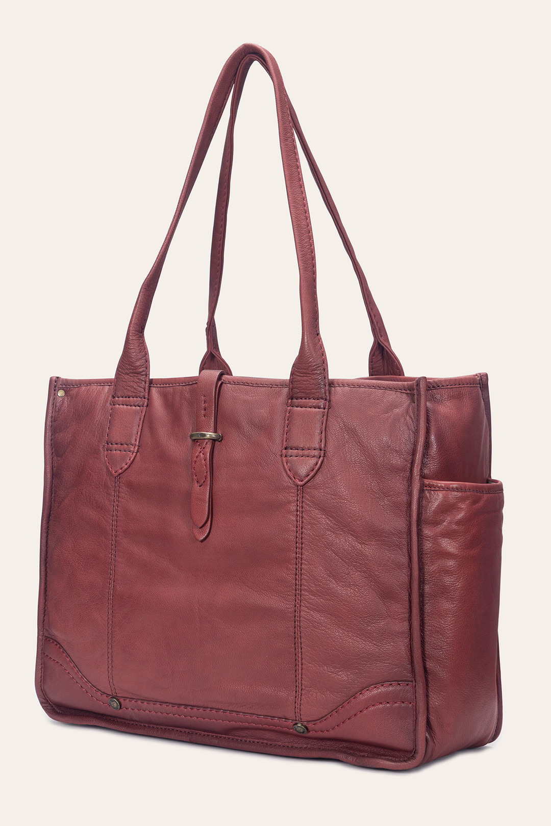 Frye Campus Burgundy Tote / Burgundy