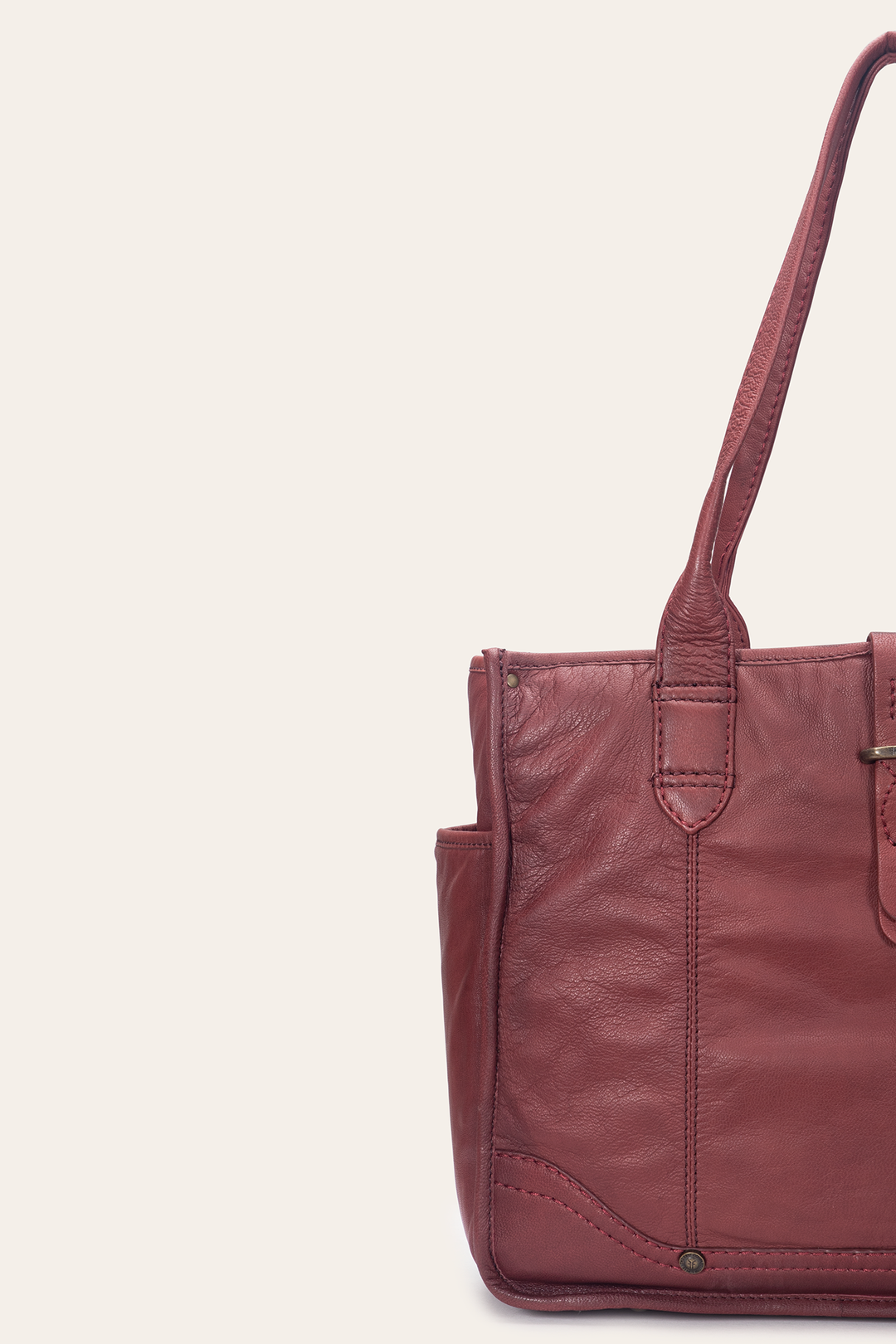 Frye Campus Burgundy Tote / Burgundy