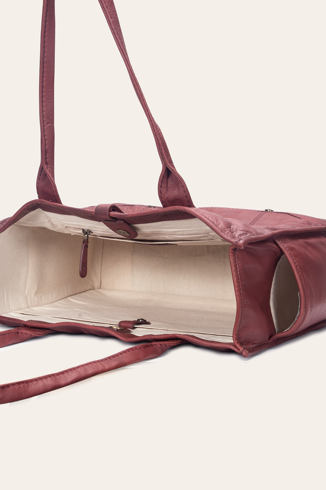 Frye Campus Burgundy Tote / Burgundy