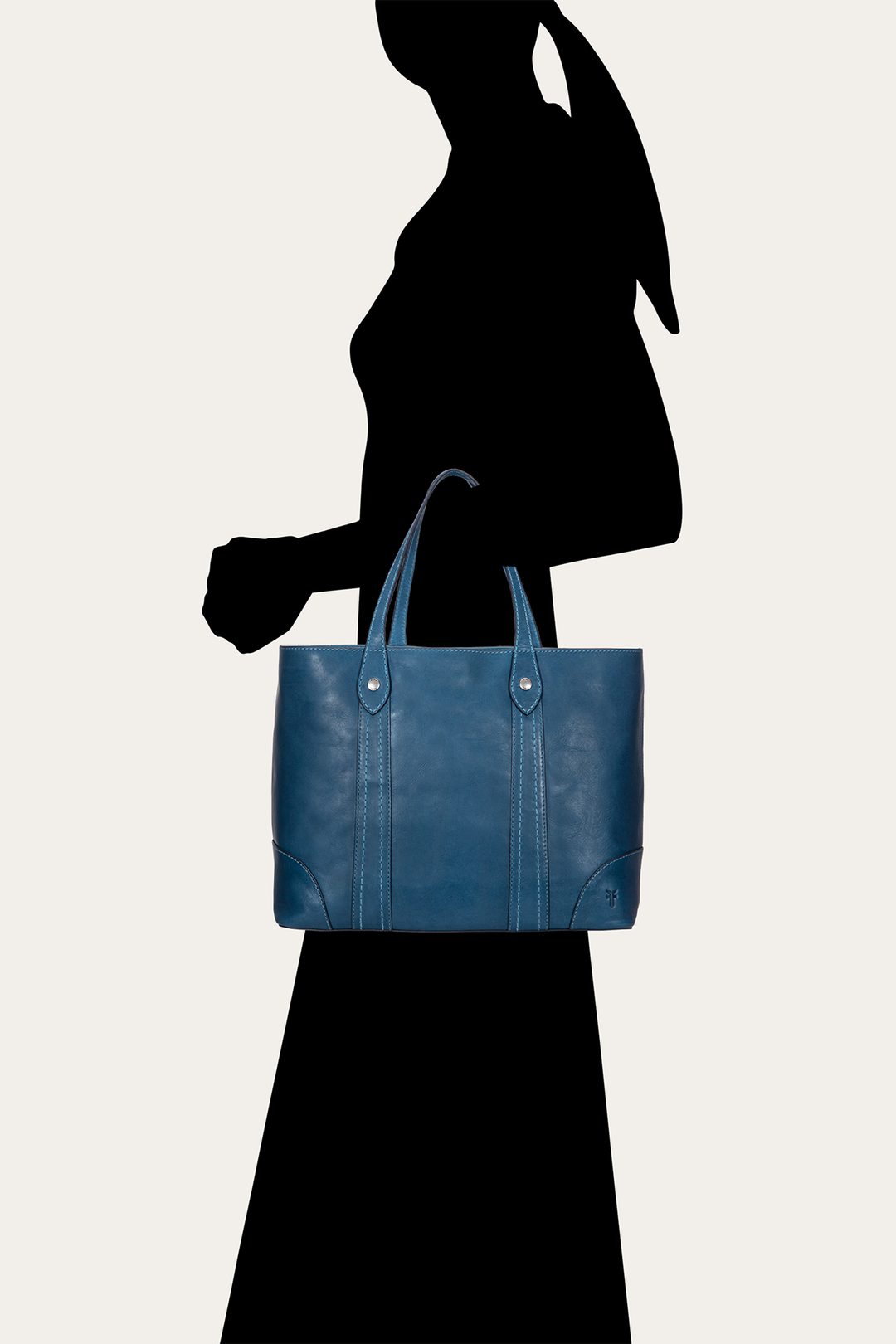 Frye Melissa Steel Shopper / Steel