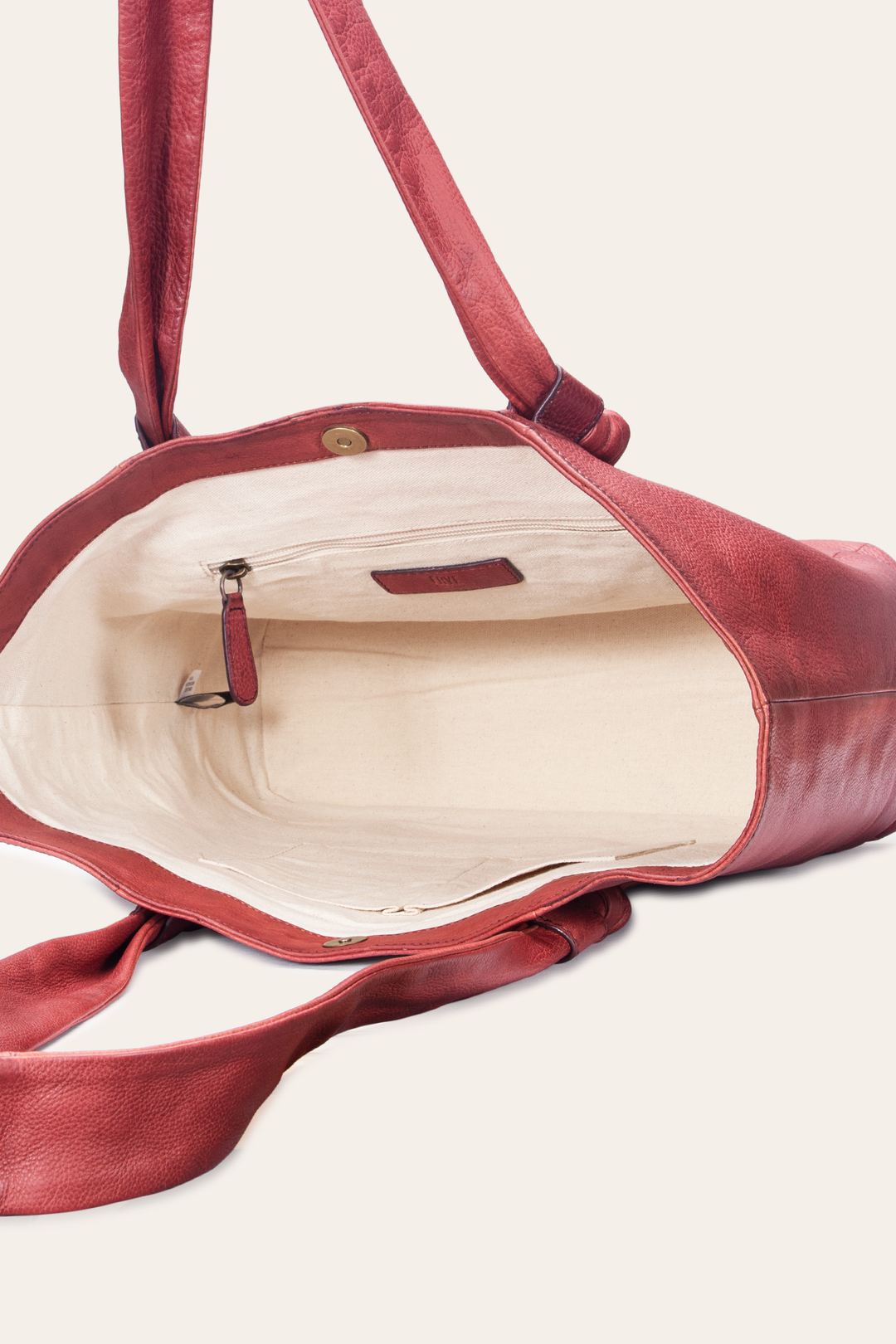 Frye Nora Knotted Tote in Burgundy / Burgundy