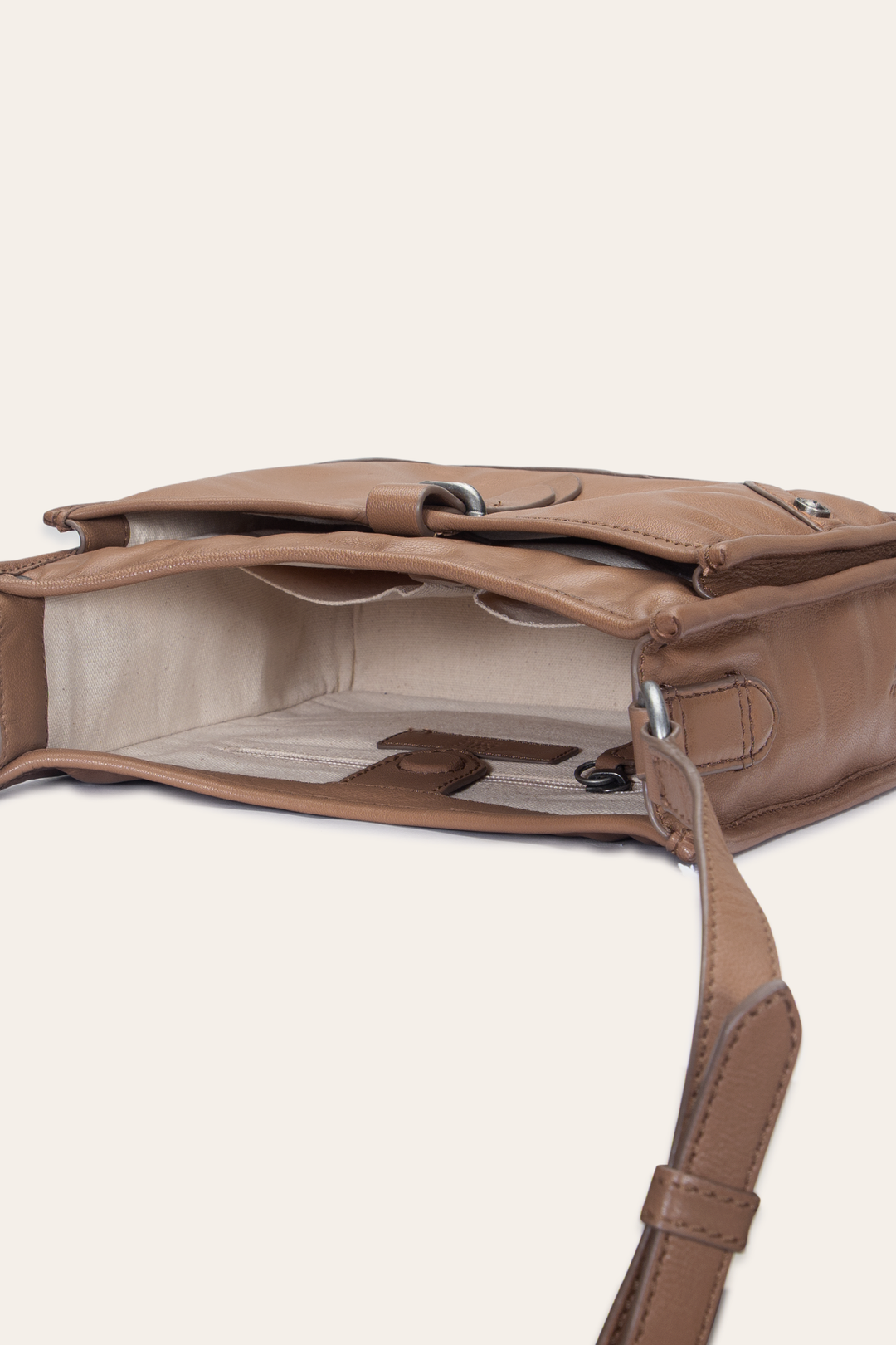 Frye Women's Campus Crossbody Bag (Beige) / Beige