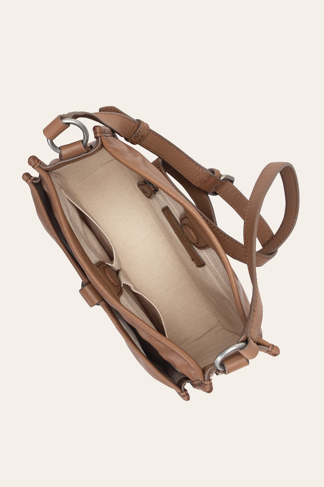 Frye Women's Campus Crossbody Bag (Beige) / Beige