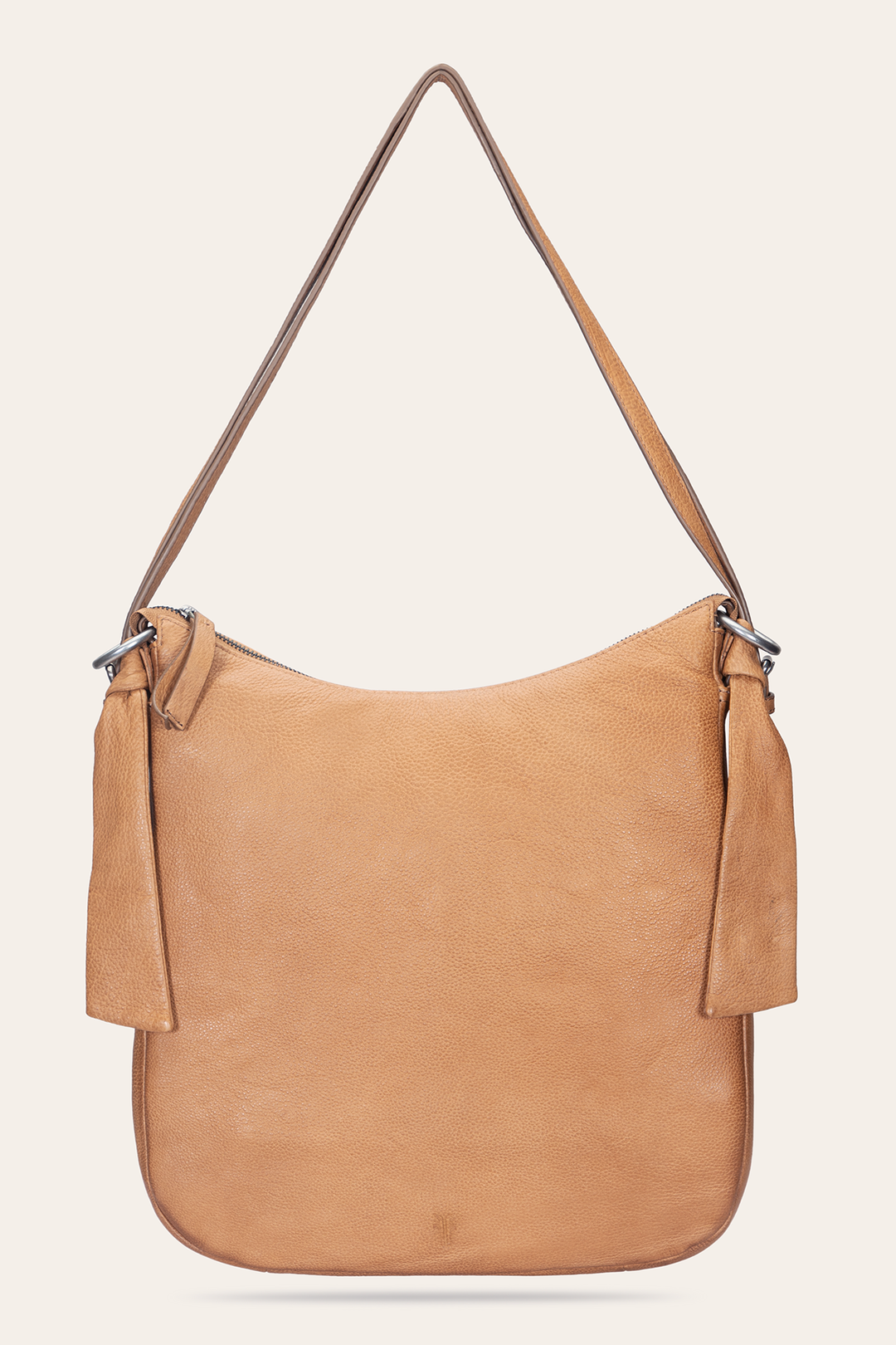 Frye Women's Nora Backpack Hobo Bag (Beige) / Beige