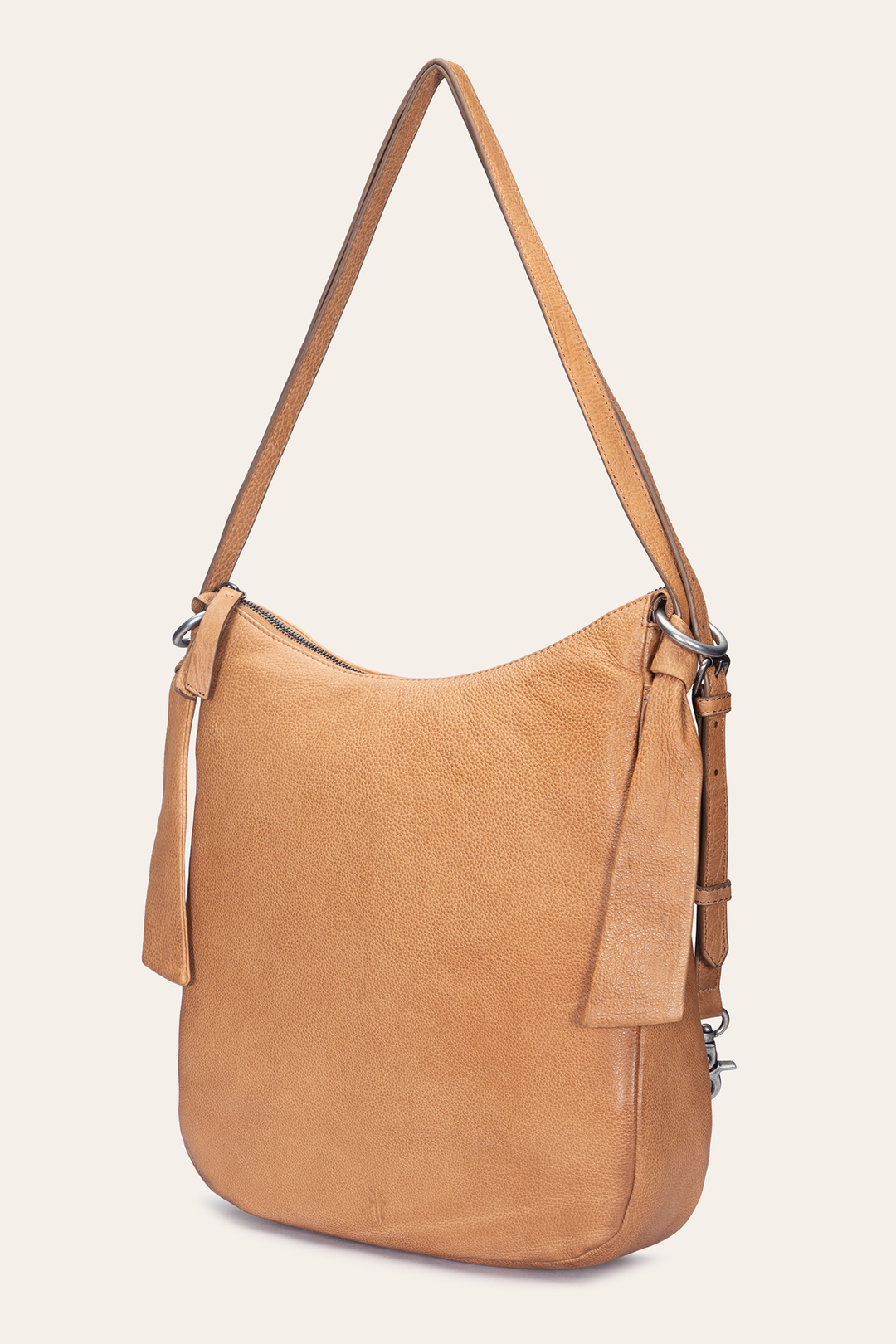 Frye Women's Nora Backpack Hobo Bag (Beige) / Beige