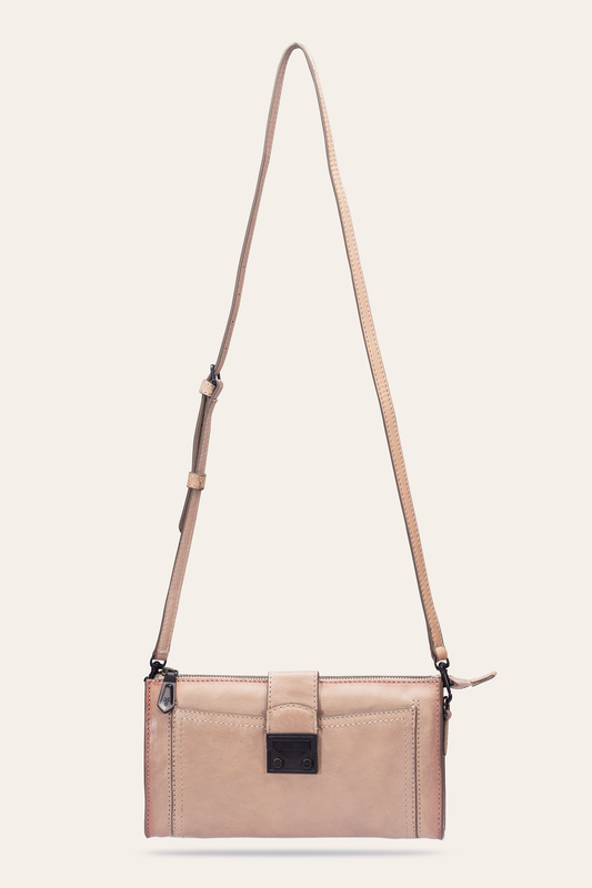 Frye Alex Nude Crossbody Clutch / Nude