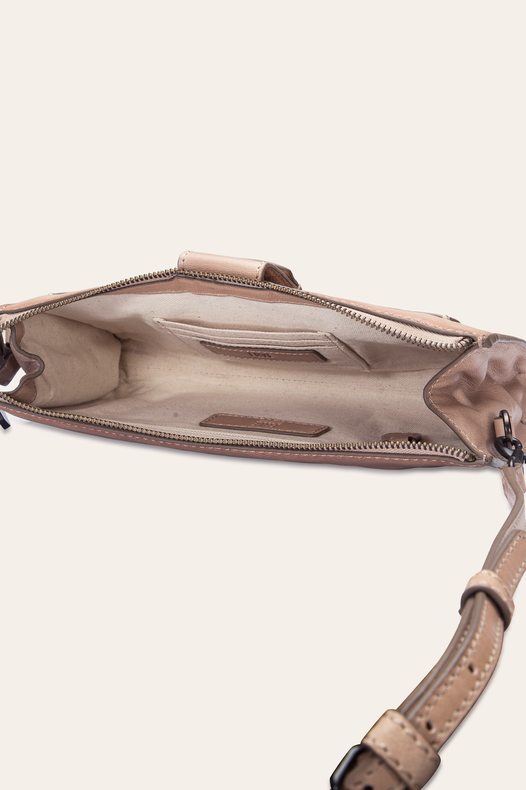 Frye Alex Nude Crossbody Clutch / Nude