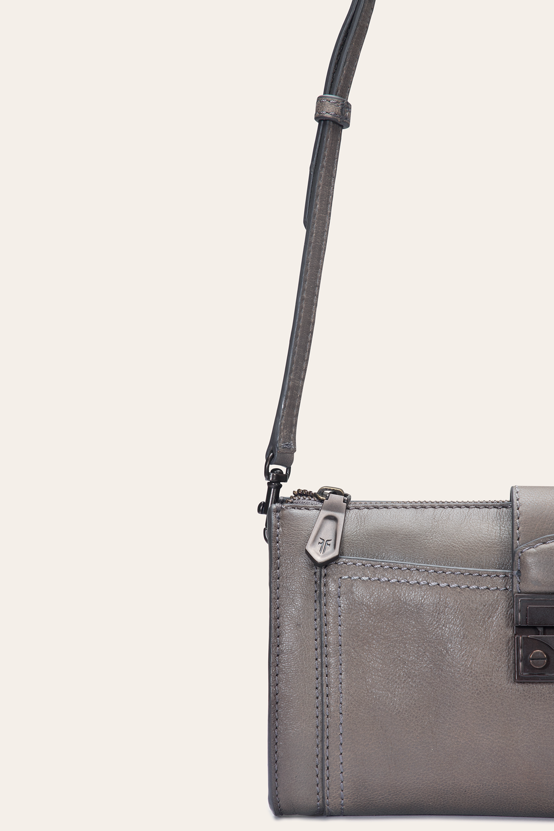 Frye Alex Shadow Crossbody Clutch / Shadow
