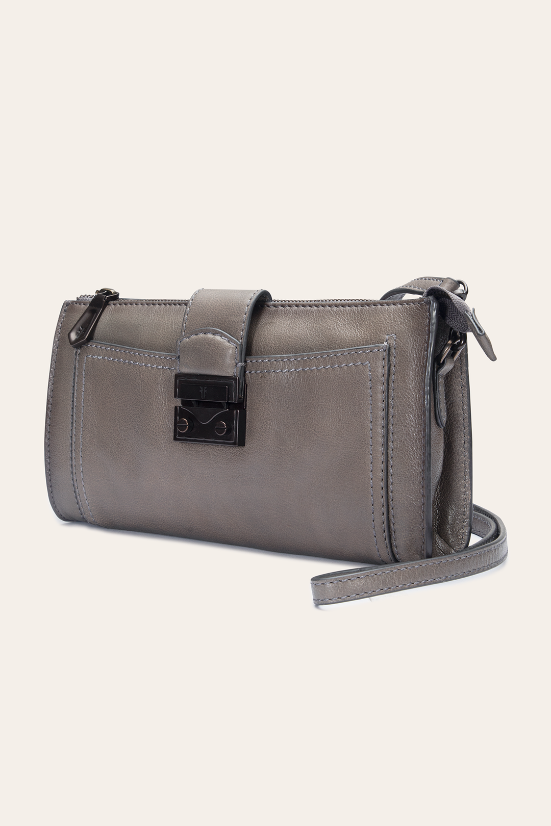 Frye Alex Shadow Crossbody Clutch / Shadow