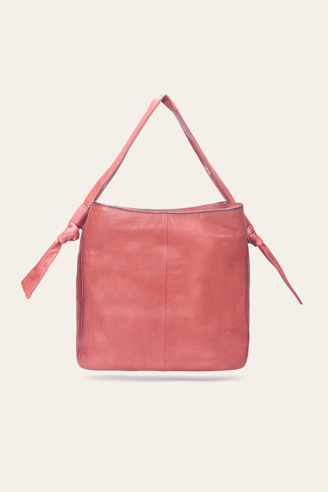 Frye Nora Knotted Hobo in Burgundy / Burgundy