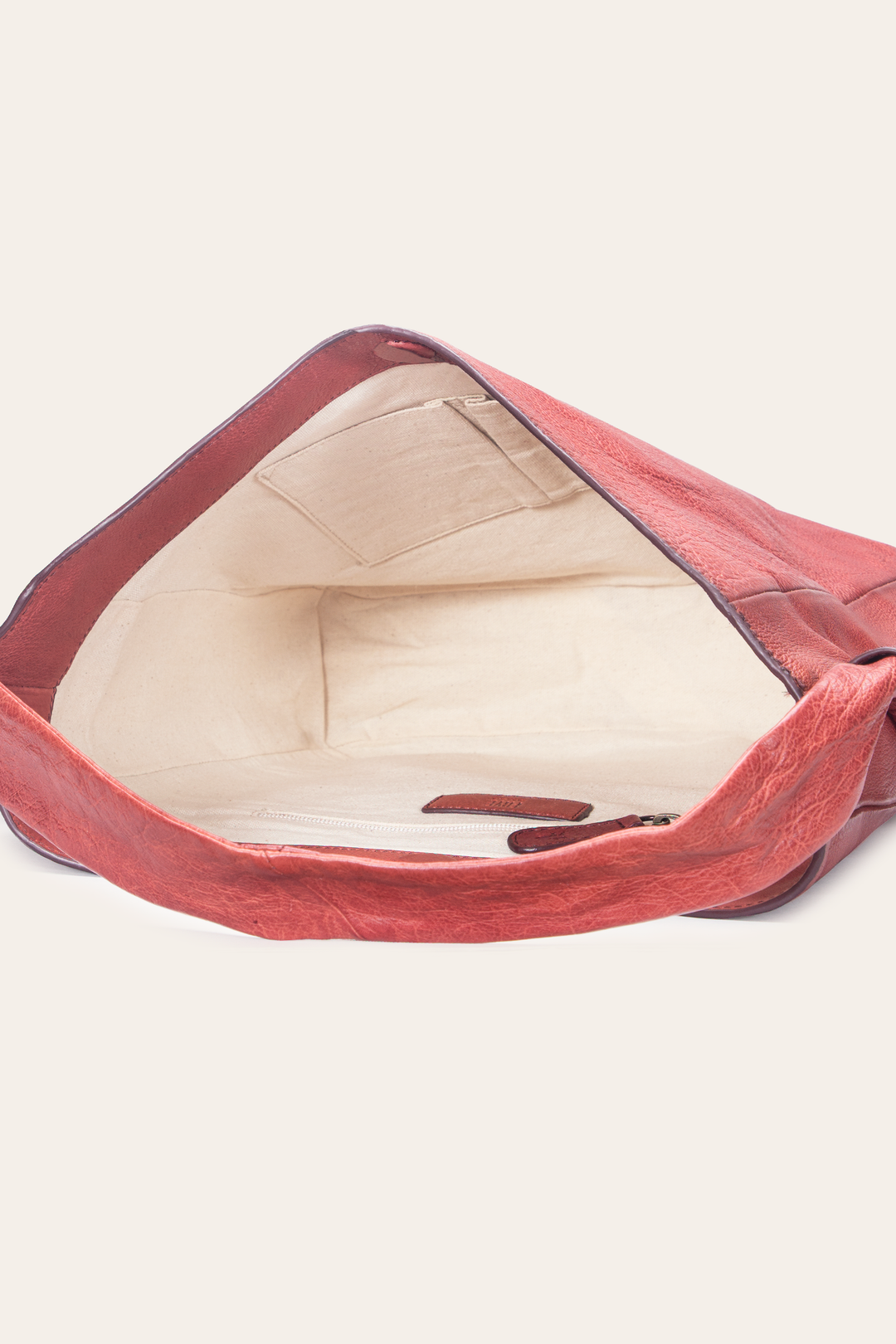 Frye Nora Knotted Hobo in Burgundy / Burgundy