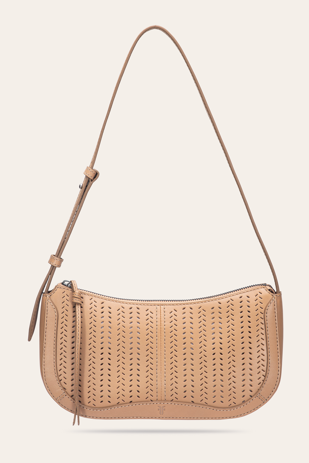 Frye Stella Baguette in Beige / Beige