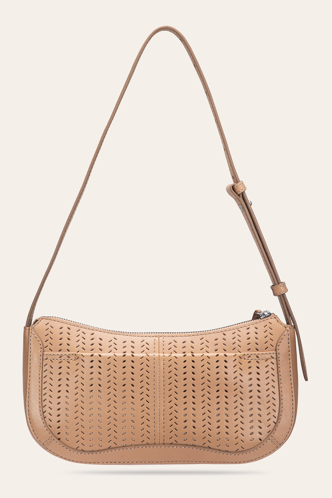 Frye Stella Baguette in Beige / Beige