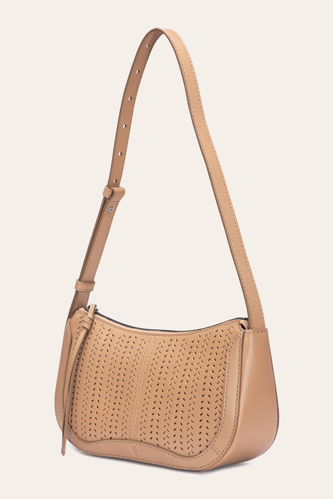Frye Stella Baguette in Beige / Beige