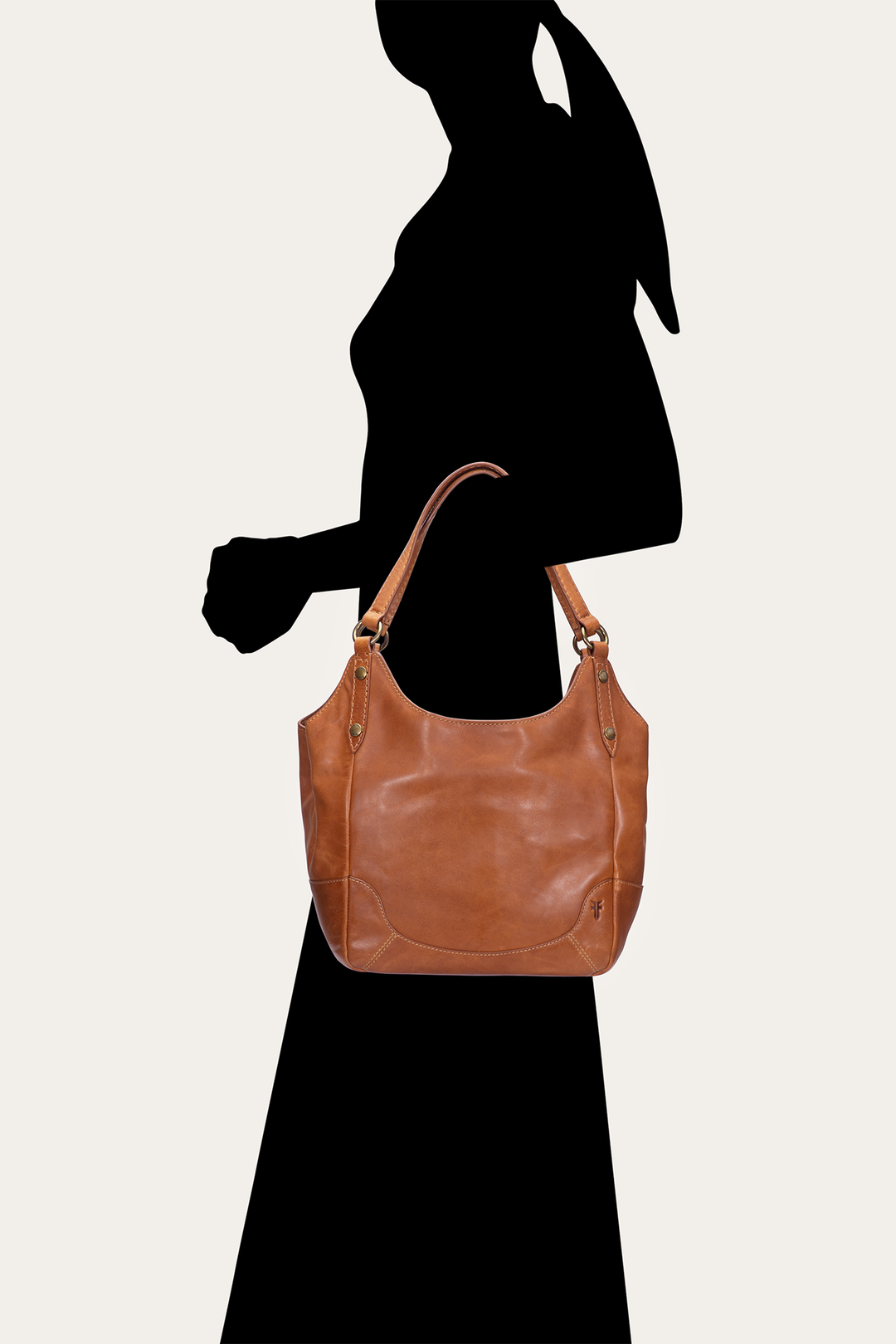 Frye Melissa Four Poster in Burnt Terracotta / Burnt Terracotta