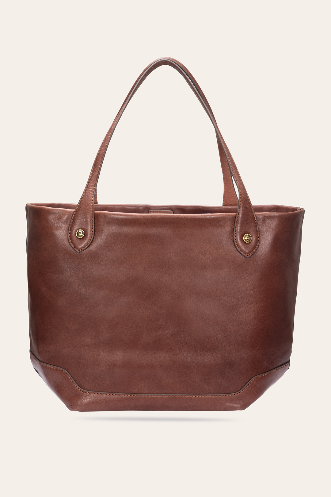Frye Kenzie Unlined Cognac Tote / Cognac