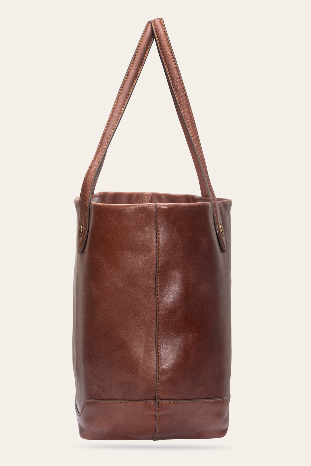 Frye Kenzie Unlined Cognac Tote / Cognac