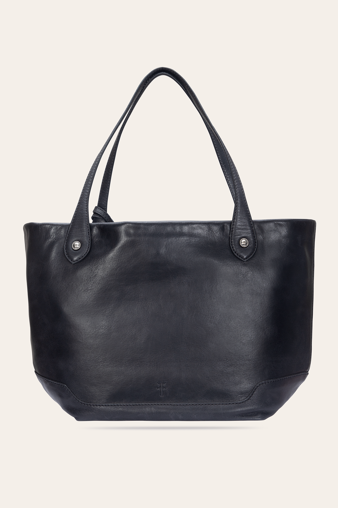 Frye Kenzie Unlined Black Tote / Black