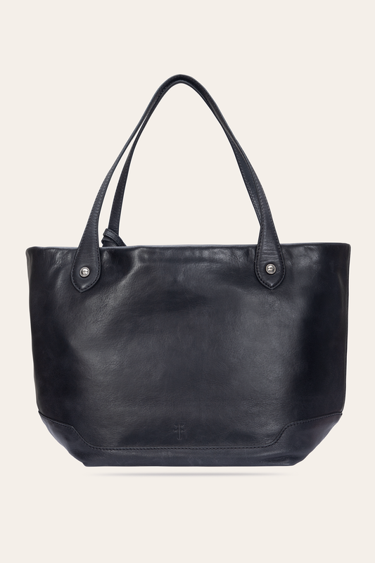 Frye Kenzie Unlined Black Tote / Black