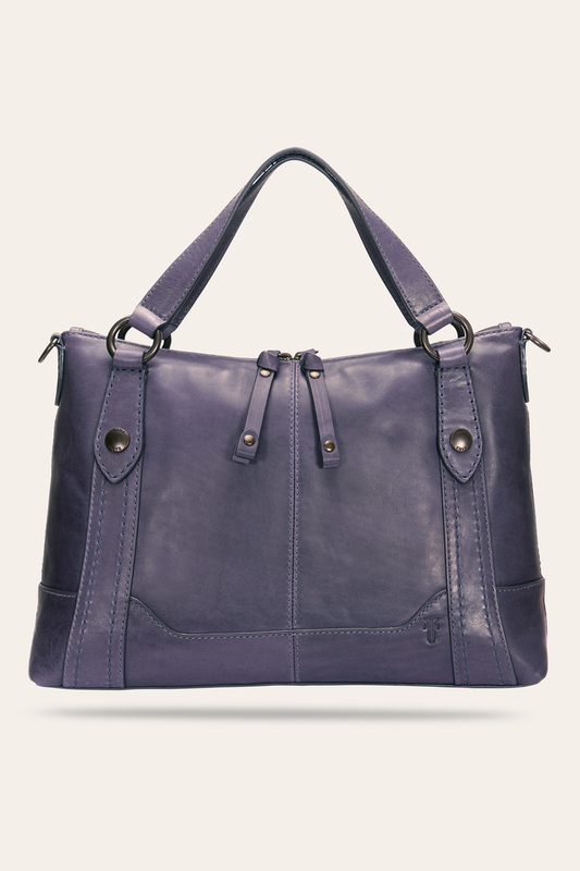 Frye Melissa Eggplant Medium Satchel / Eggplant