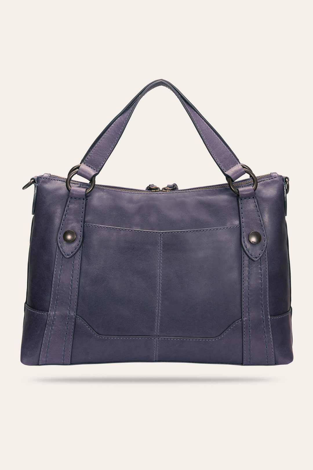 Frye Melissa Eggplant Medium Satchel / Eggplant