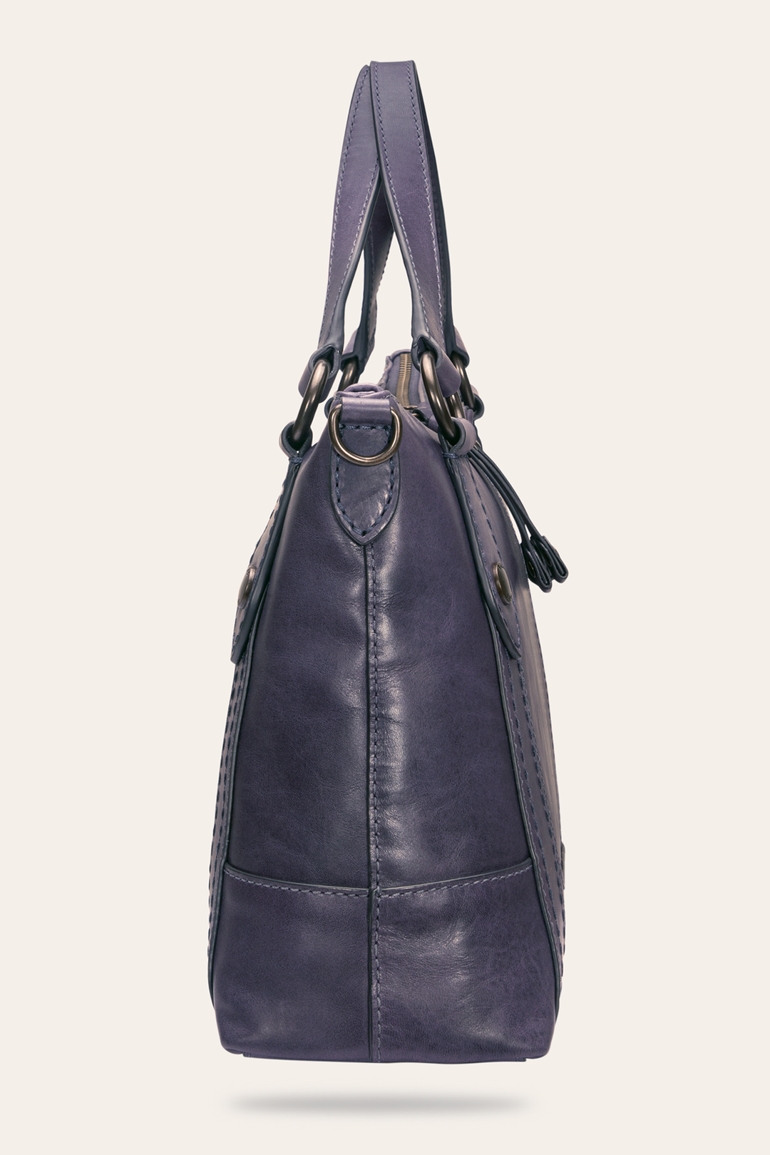 Frye Melissa Eggplant Medium Satchel / Eggplant