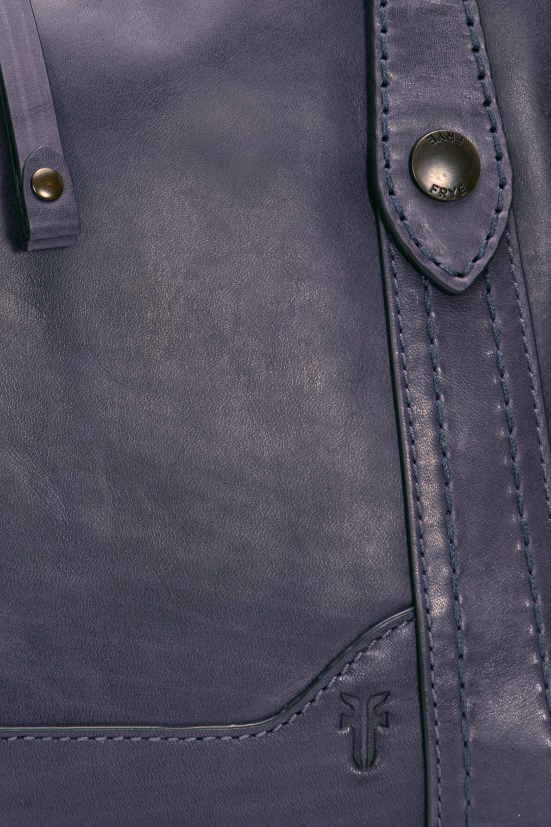 Frye Melissa Eggplant Medium Satchel / Eggplant