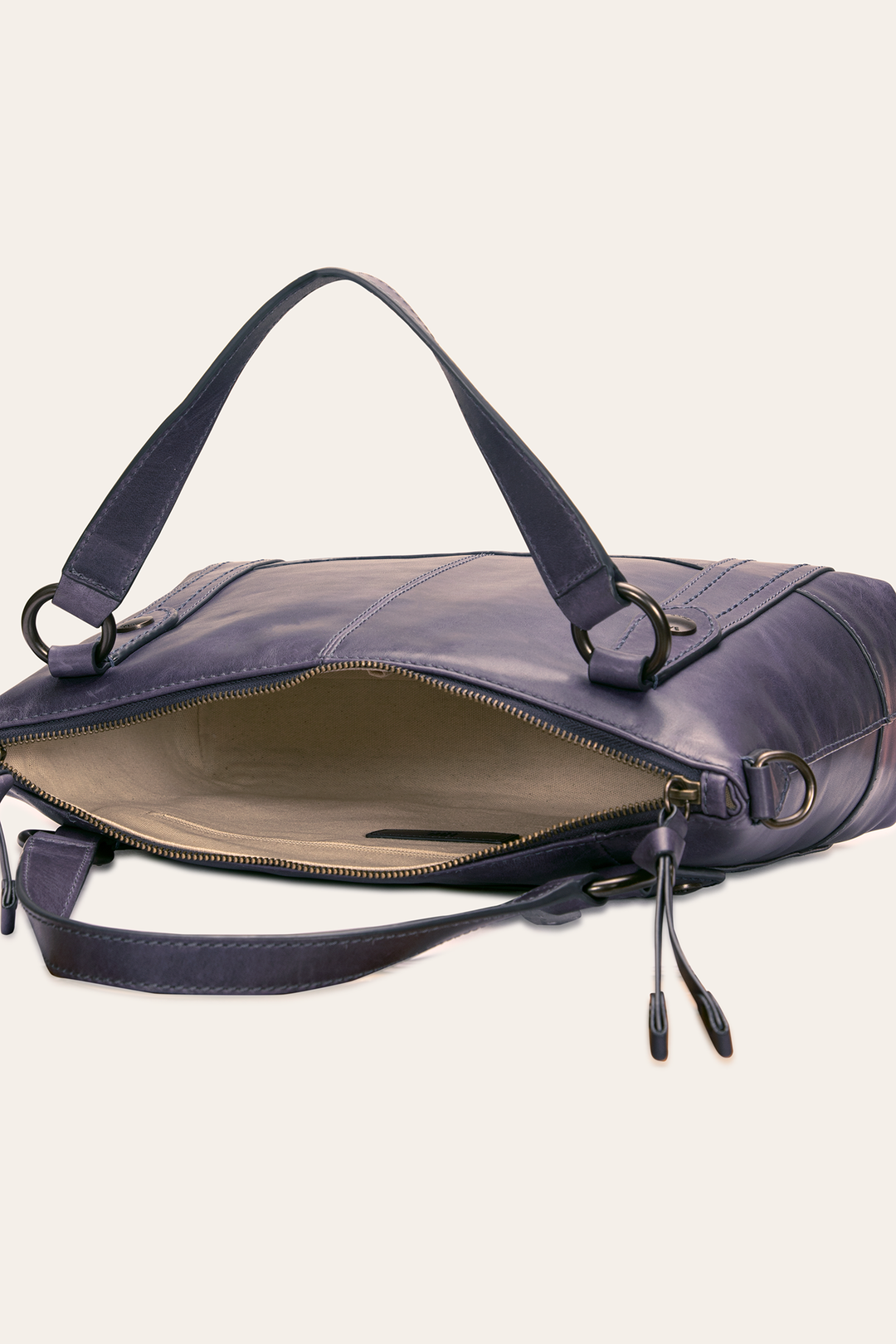 Frye Melissa Eggplant Medium Satchel / Eggplant